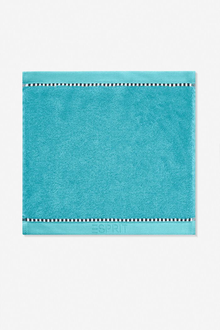 Z TENCELEM™: seria jednokolorowych ręczników z froty, TURQUOISE, detail image number 5