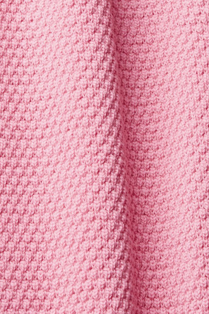 Bezrękawnik, mieszanka z bawełną, PINK, detail image number 4