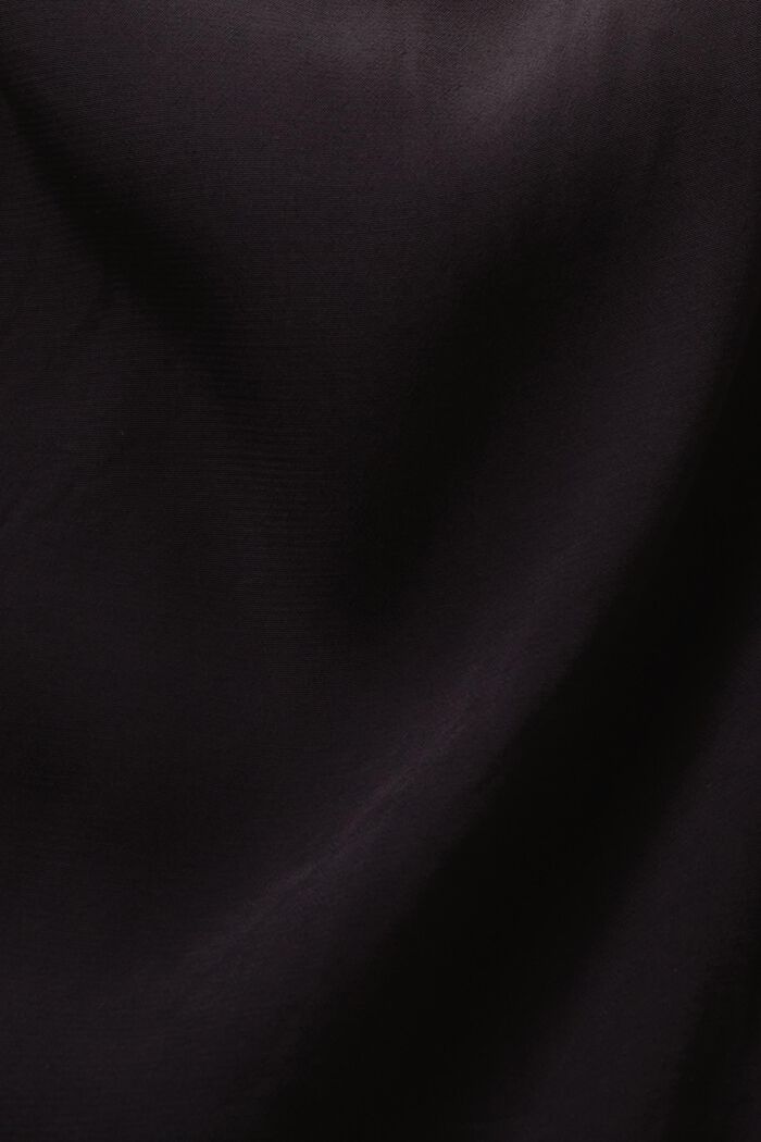 Sukienka midi z krepy, BLACK, detail image number 4