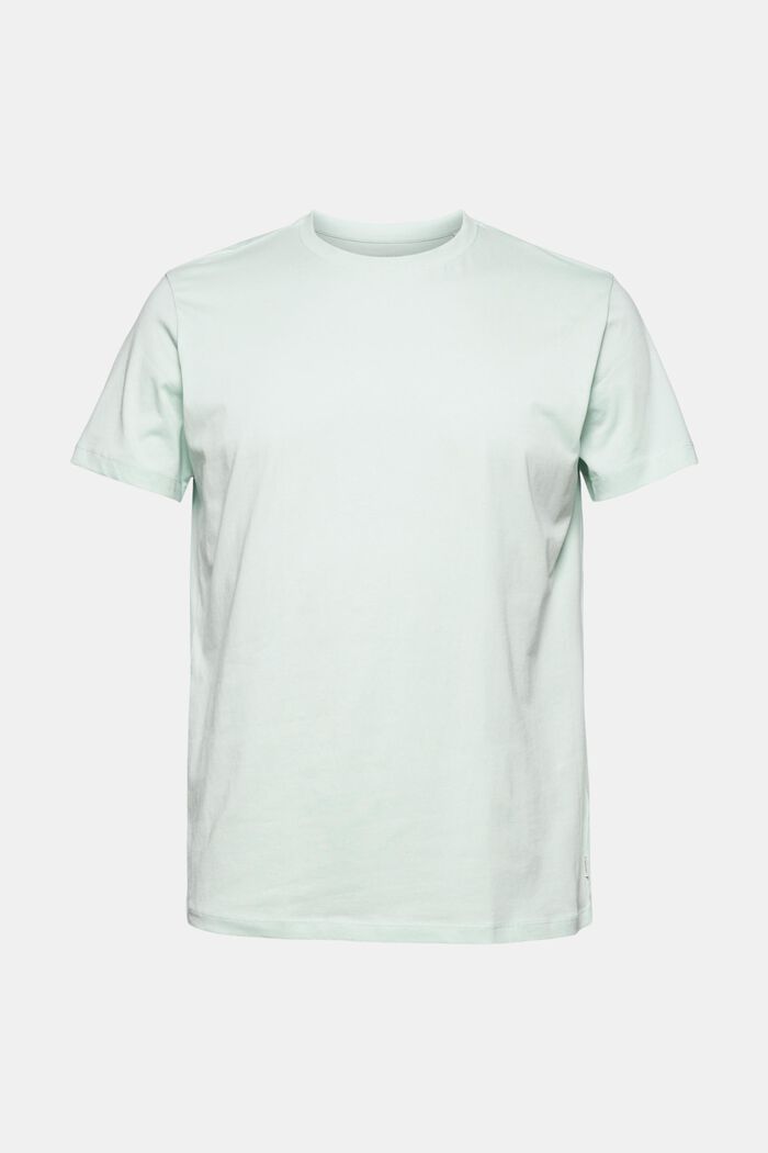 Jerseyowy T-shirt w 100% z bawełny organicznej, PASTEL GREEN, detail image number 0