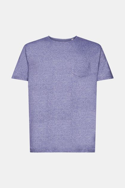 Z recyklingu: melanżowy T-shirt z jerseyu