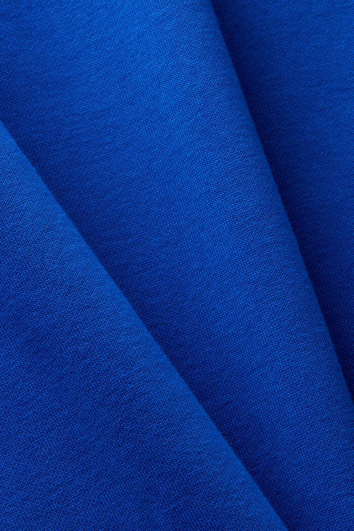 Sukienka dresowa z kapturem, BRIGHT BLUE, detail image number 4