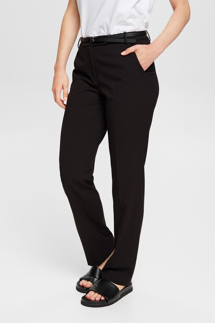 Spodnie PURE BUSINESS mix & match, BLACK, detail image number 0