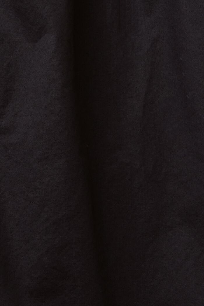 Bawełniana bluzka bez rękawów, BLACK, detail image number 4