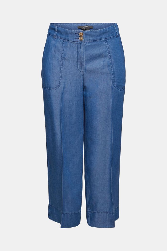 Z włókna TENCEL™: spodnie w dżinsowym stylu
