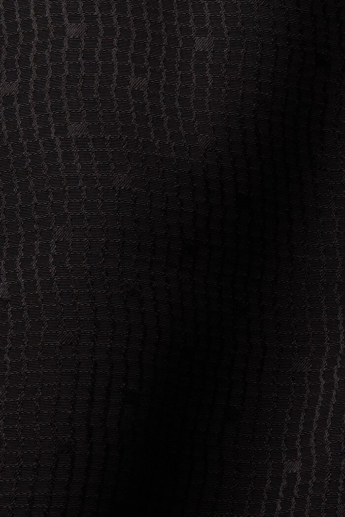 Ramoneska z fakturowanego żakardu, BLACK, detail image number 5