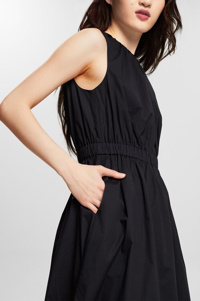 Sukienka midi bez rękawów, BLACK, detail image number 3