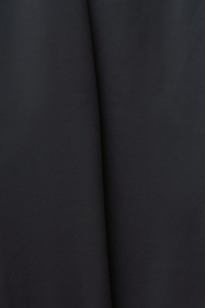Sportowe spodnie z wysokim stanem, BLACK, detail image number 4