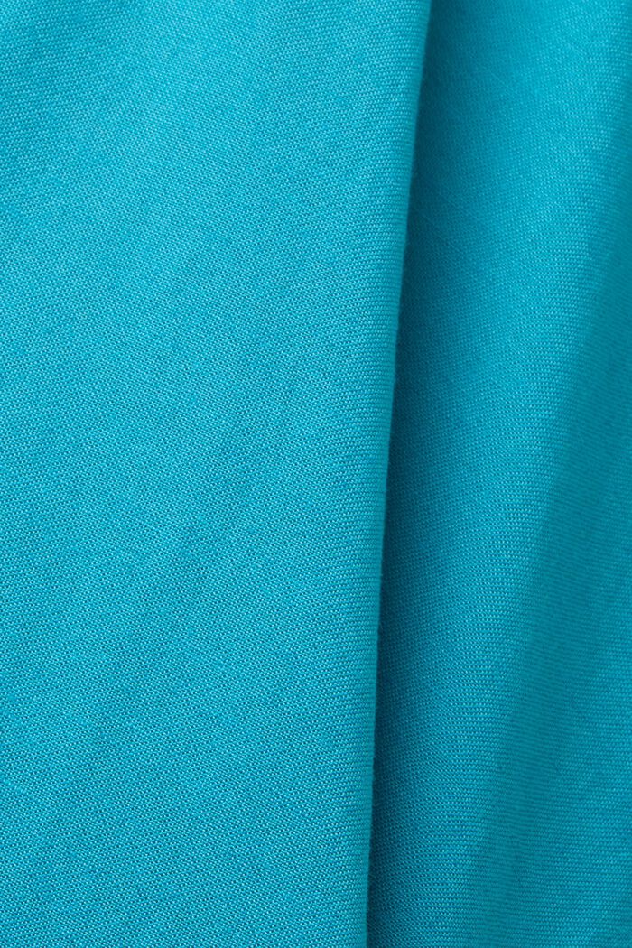 Plażowa tunika bez rękawów, TEAL BLUE, detail image number 4