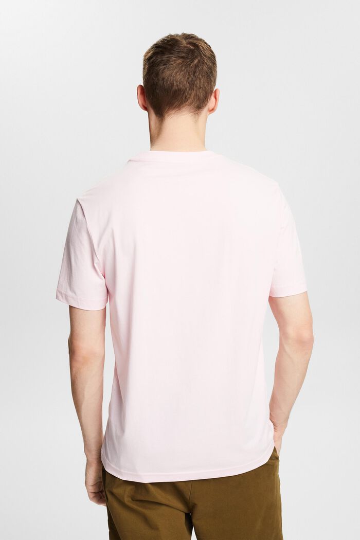 Dżersejowy T-shirt z bawełny organicznej, PASTEL PINK, detail image number 2