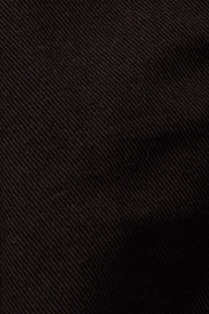 Szorty bermudy z elastycznej bawełny, BLACK, detail image number 5