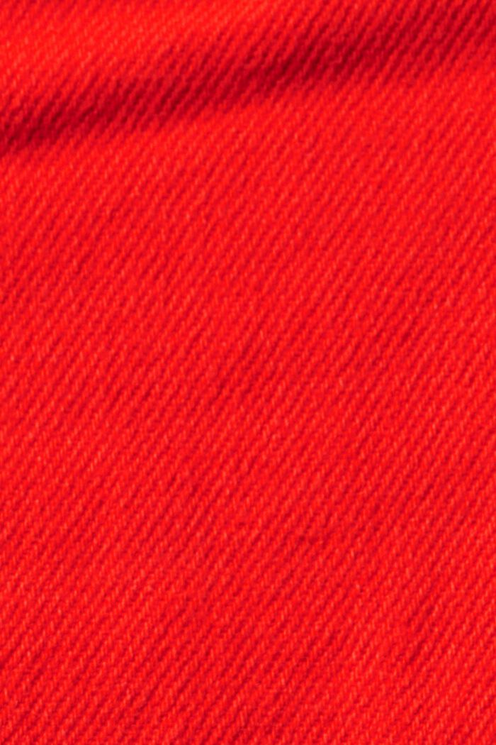 Elastyczne dżinsy ze średniowysokim stanem, fason slim fit, RED, detail image number 6