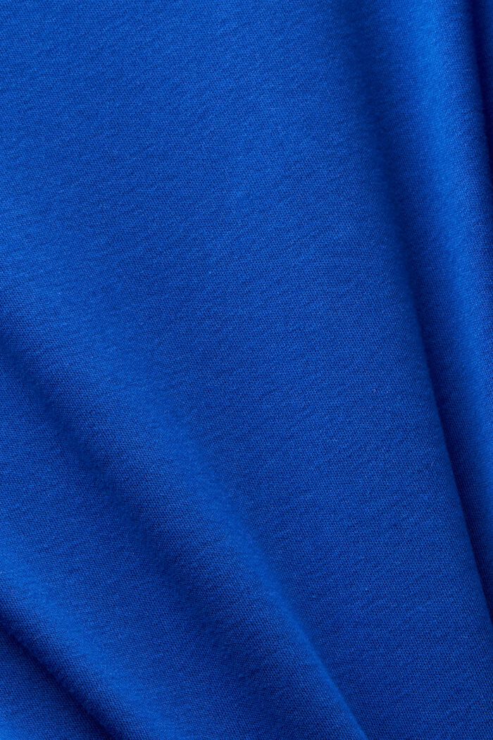 Koszulka z krótkim rękawem z okrągłym dekoltem, BRIGHT BLUE, detail image number 4