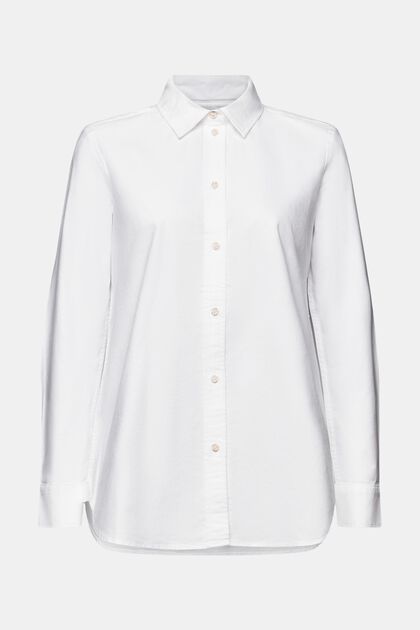 Bluzka koszulowa z tkaniny Oxford