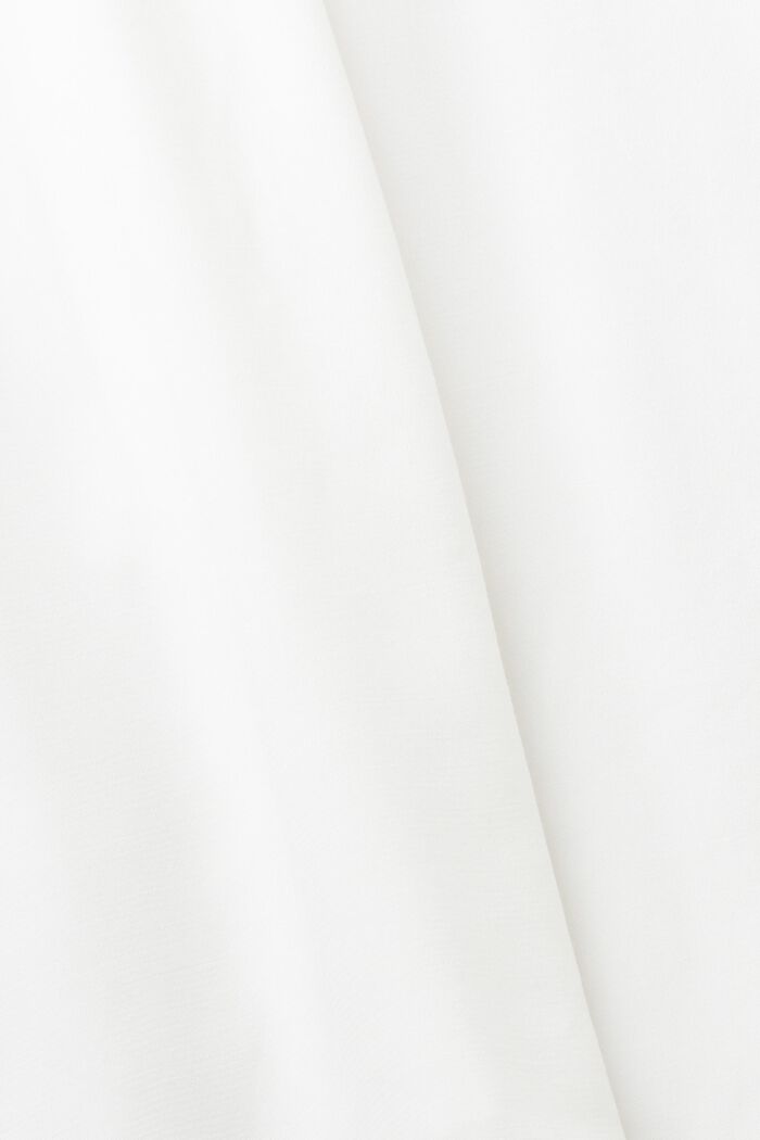 Bluzka z detalami z koronki, OFF WHITE, detail image number 4