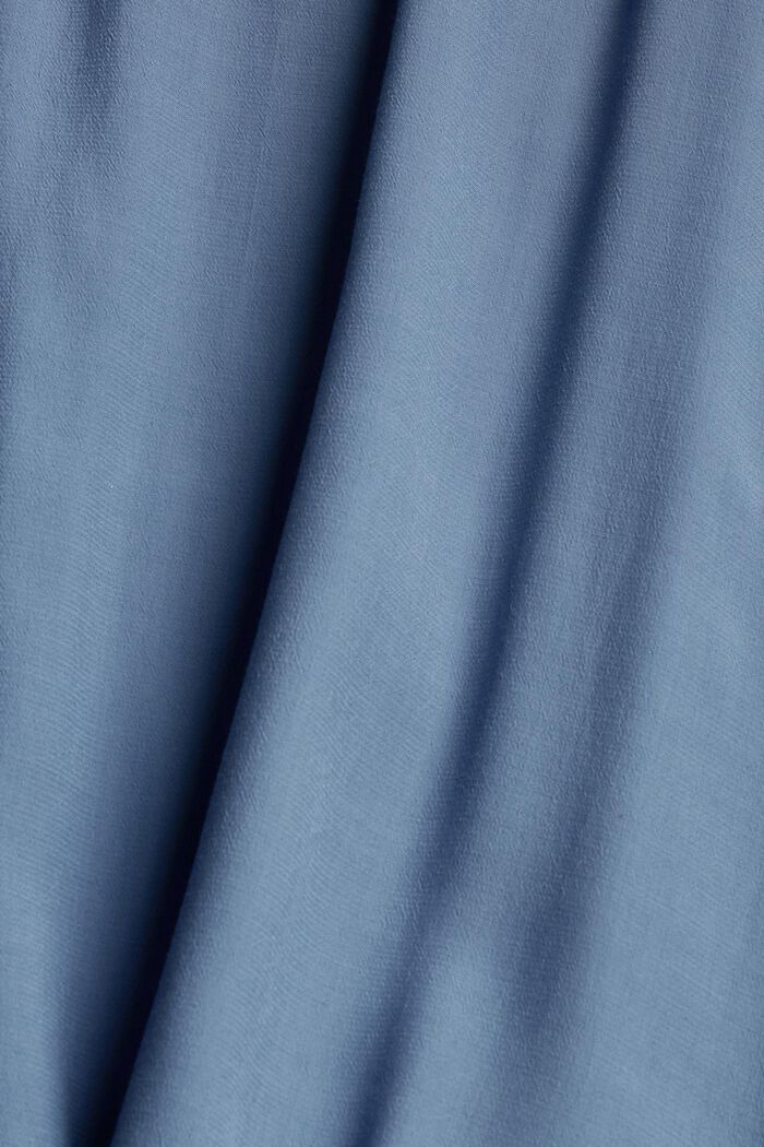 Spódnica midi z włókna LENZING™ ECOVERO™, GREY BLUE, detail image number 6