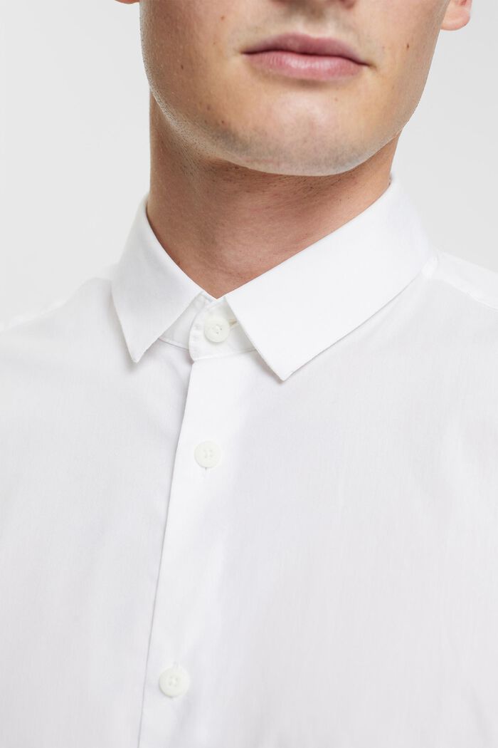 Koszula, fason slim fit, WHITE, detail image number 3