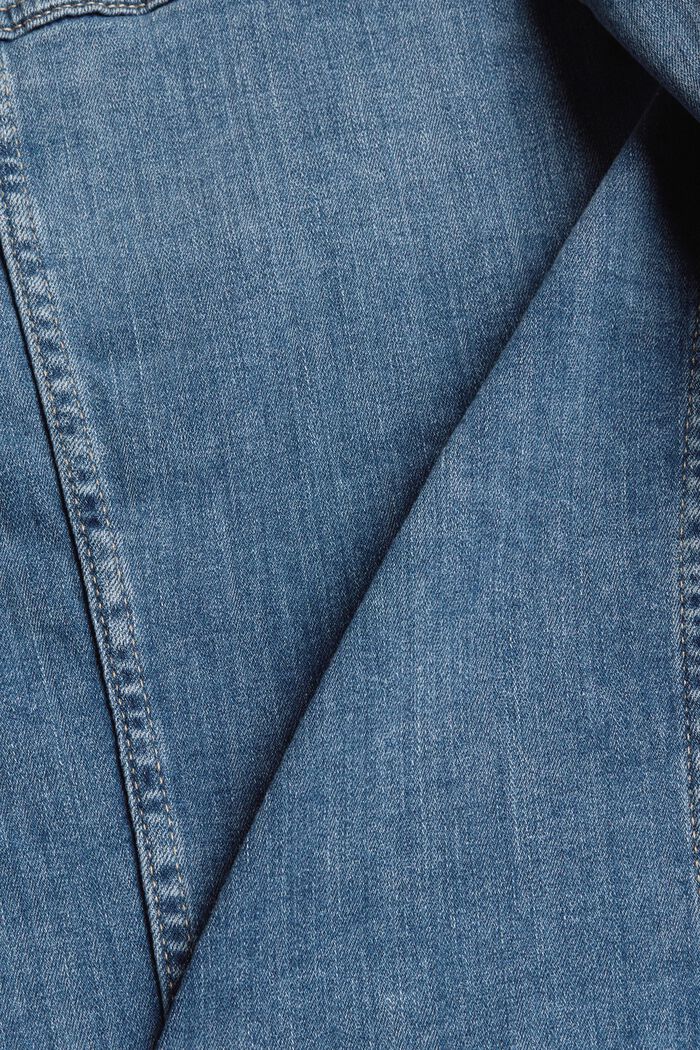 Dżinsowa kurtka o fasonie slim fit, BLUE LIGHT WASHED, detail image number 1