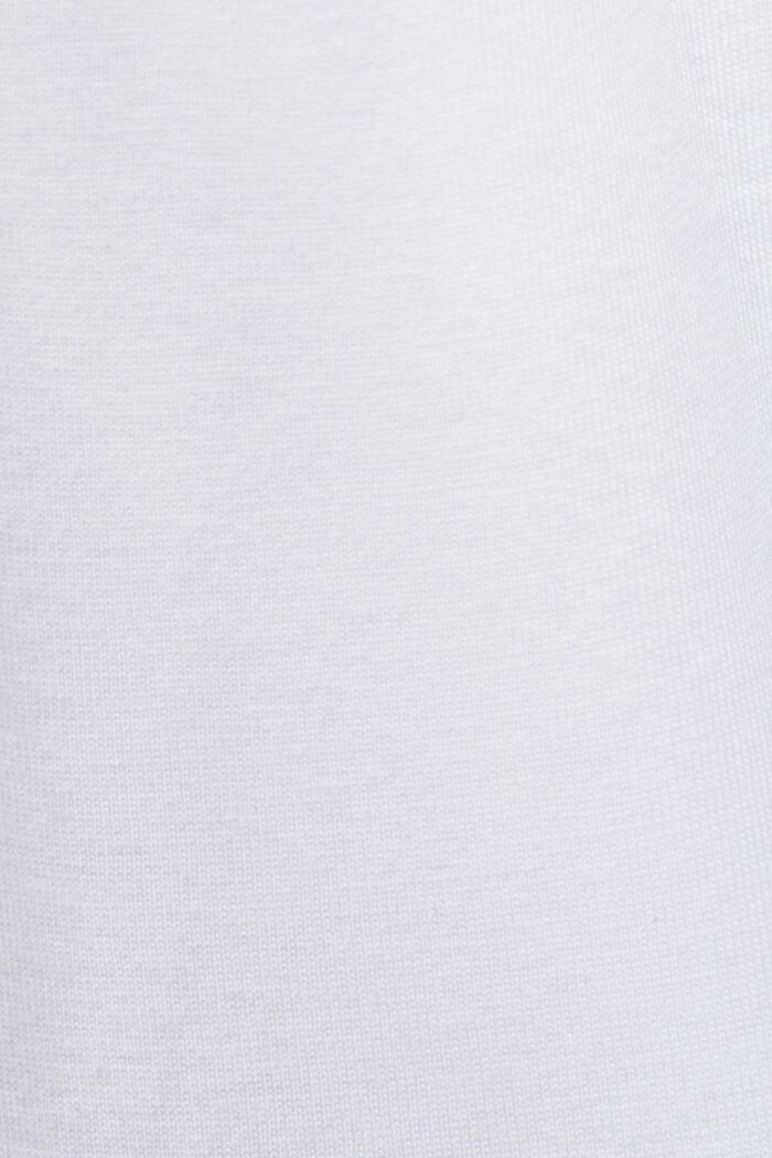 PLUS SIZE T-shirt z dekoltem w serek, TENCEL™, WHITE, detail image number 5