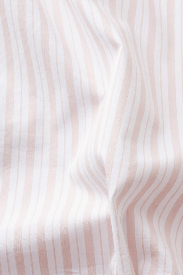 Bluzka w paski o fasonie oversize z nieco dłuższym tyłem, WHITE, detail image number 6