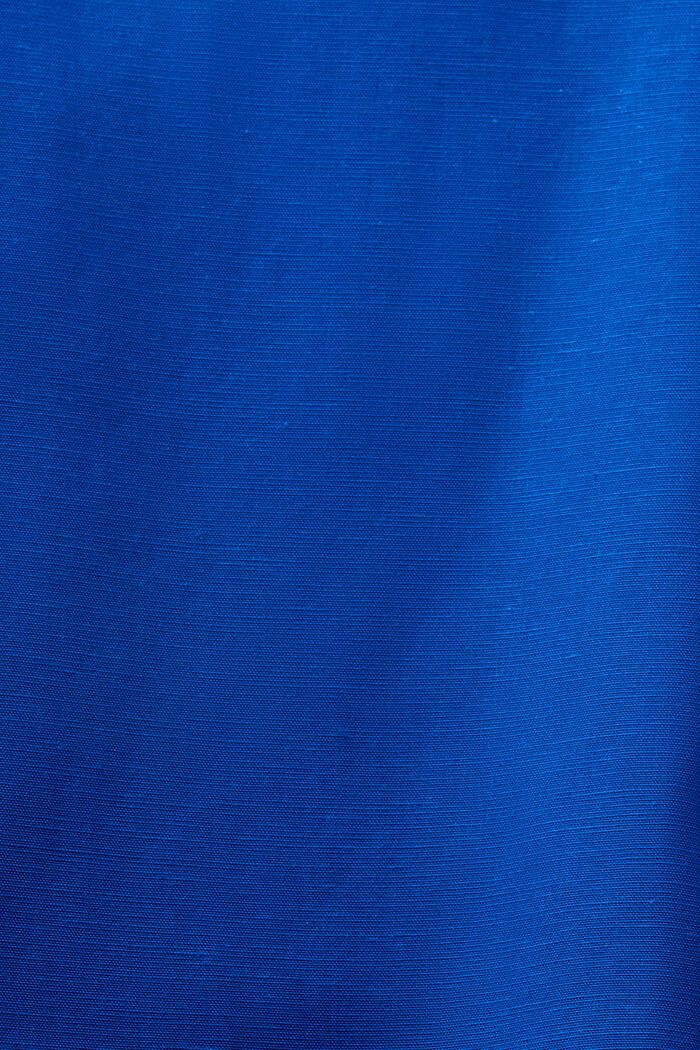 Koszula zapinana na guziki, fason oversize, BRIGHT BLUE, detail image number 5