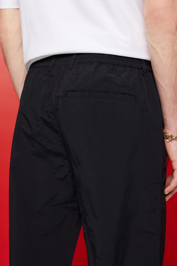 Spodnie w stylu joggersów, BLACK, detail image number 4