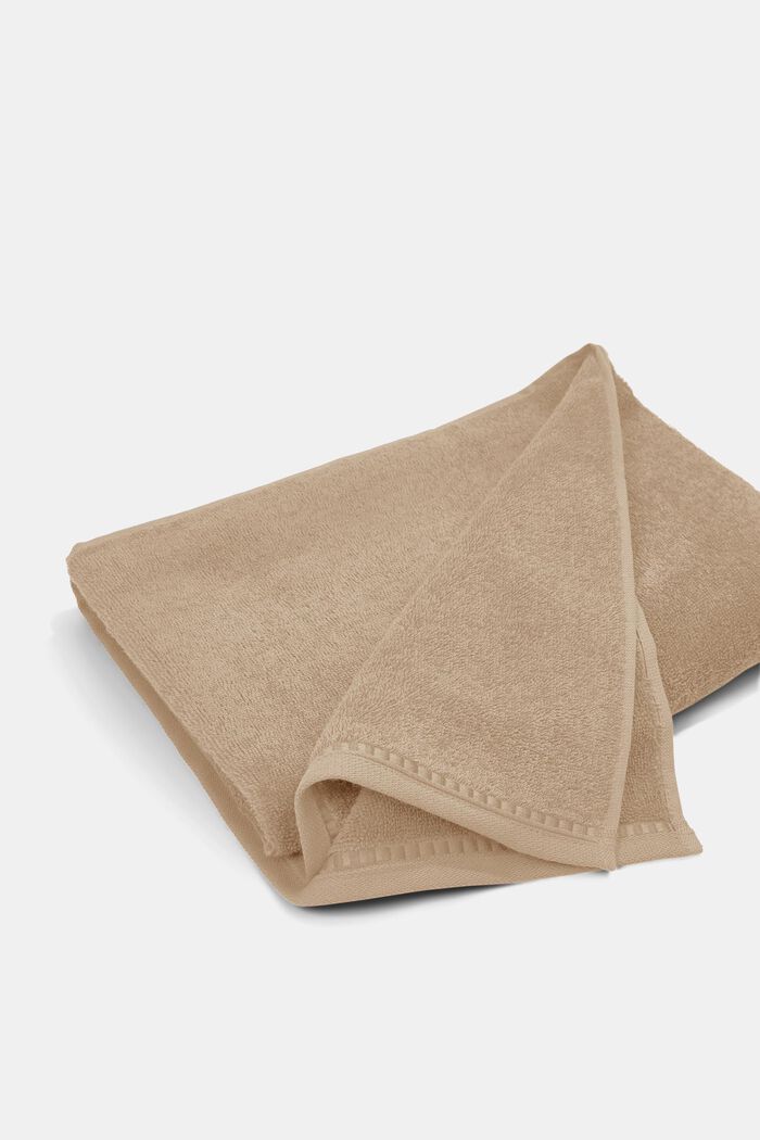 Z włóknem TENCEL™: zestaw 3 ręczników z froty, MOCCA, detail image number 4