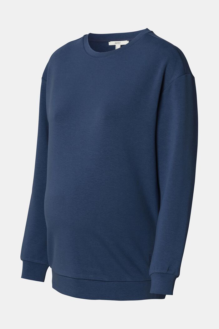 Bluza z elastycznego jerseyu, DARK BLUE, detail image number 4