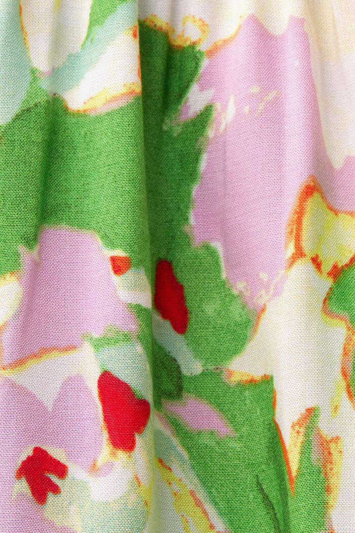 Plażowa sukienka mini, LENZING™ ECOVERO™, GREEN, detail image number 5