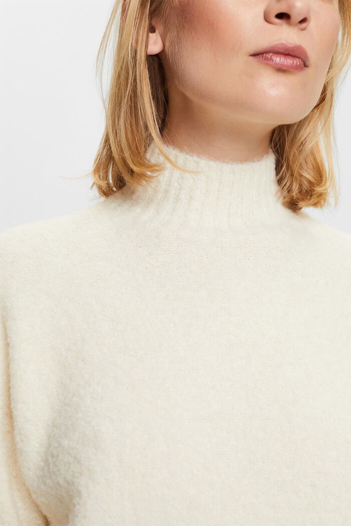 Puszysty sweter z półgolfem, ICE, detail image number 3