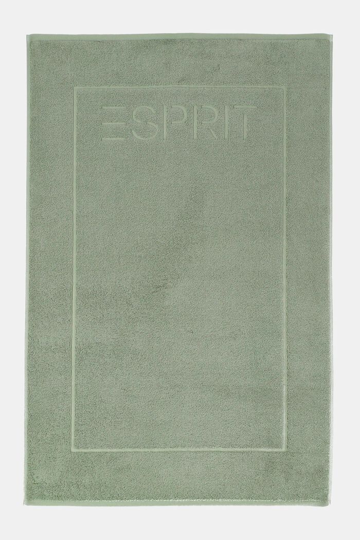 Mata łazienkowa z materiału frotte, 100% bawełny, SOFT GREEN, detail image number 0