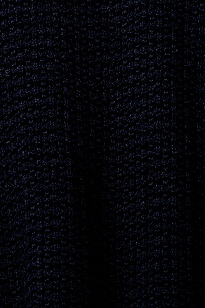 Dzianinowa spódnica midi, NAVY, detail image number 4