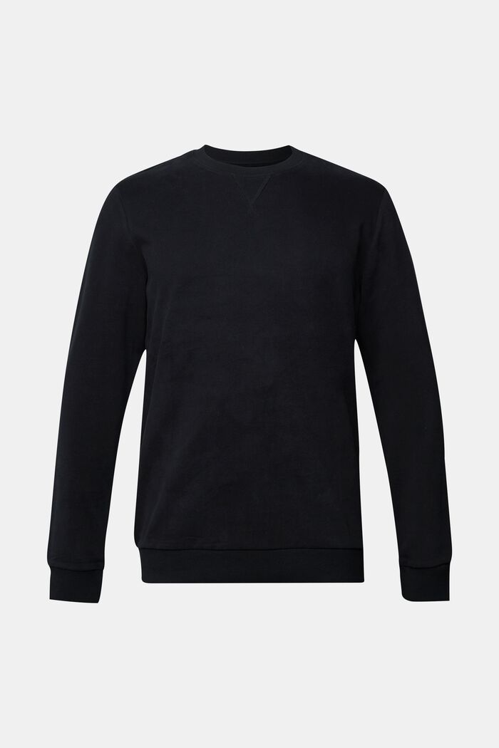 Bluza, 100% bawełny, BLACK, overview
