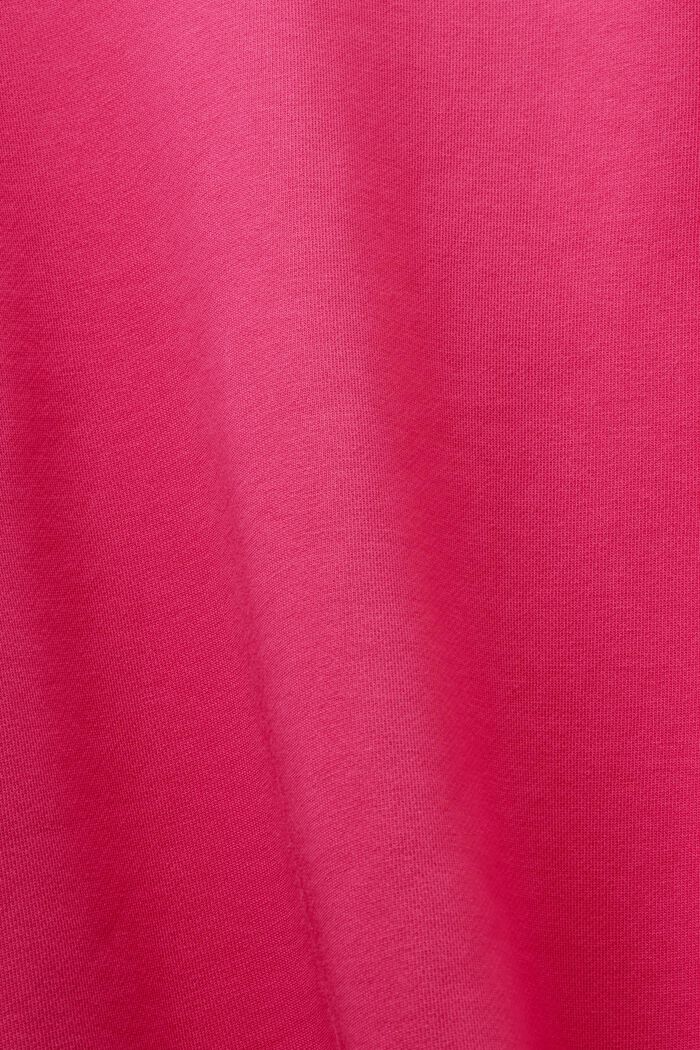 Logowana bluza z polaru, unisex, PINK FUCHSIA, detail image number 6