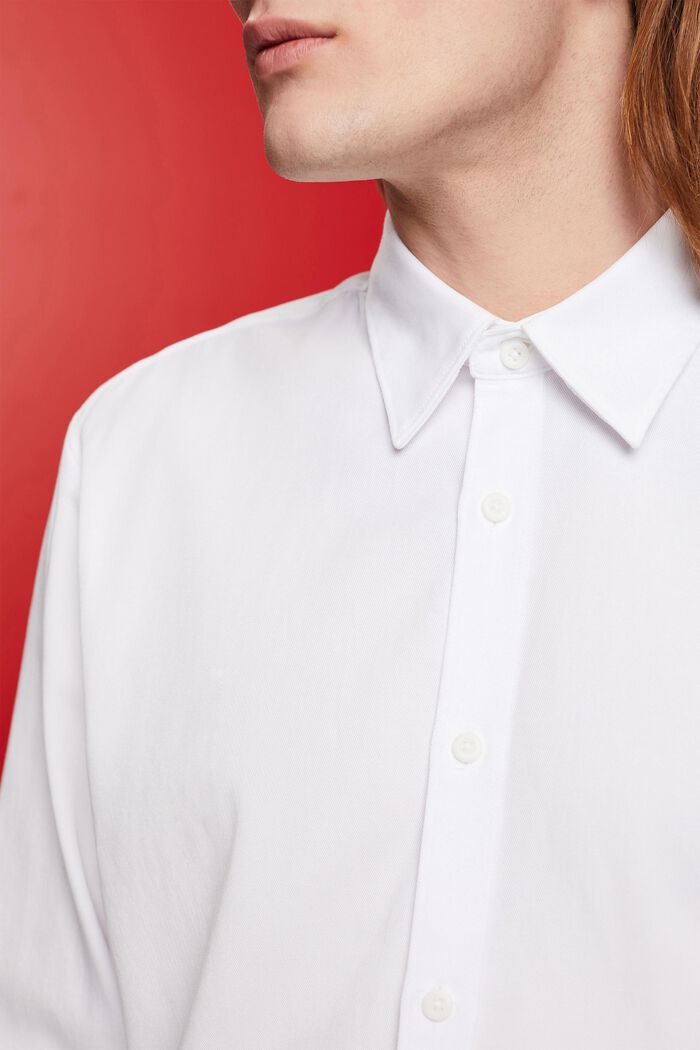 Koszula, fason slim fit, WHITE, detail image number 2