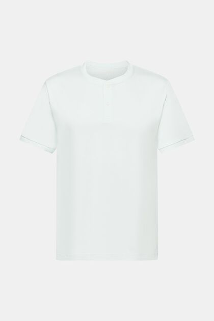 Dżersejowy T-shirt henley