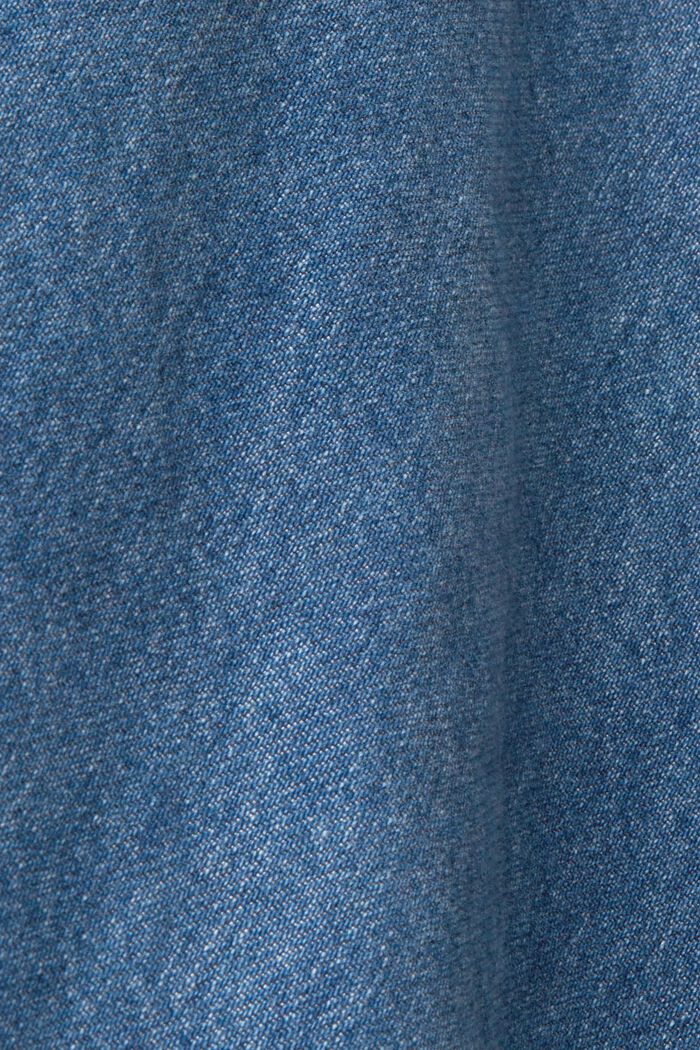 Asymetryczna spódnica dżinsowa, BLUE MEDIUM WASHED, detail image number 5