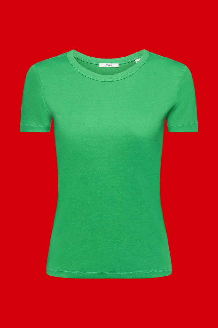 Koszulka z bawełny, GREEN, detail image number 6