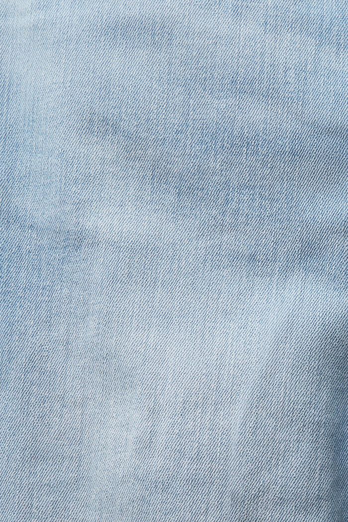 Dżinsy skinny z wysokim stanem, BLUE BLEACHED, detail image number 5