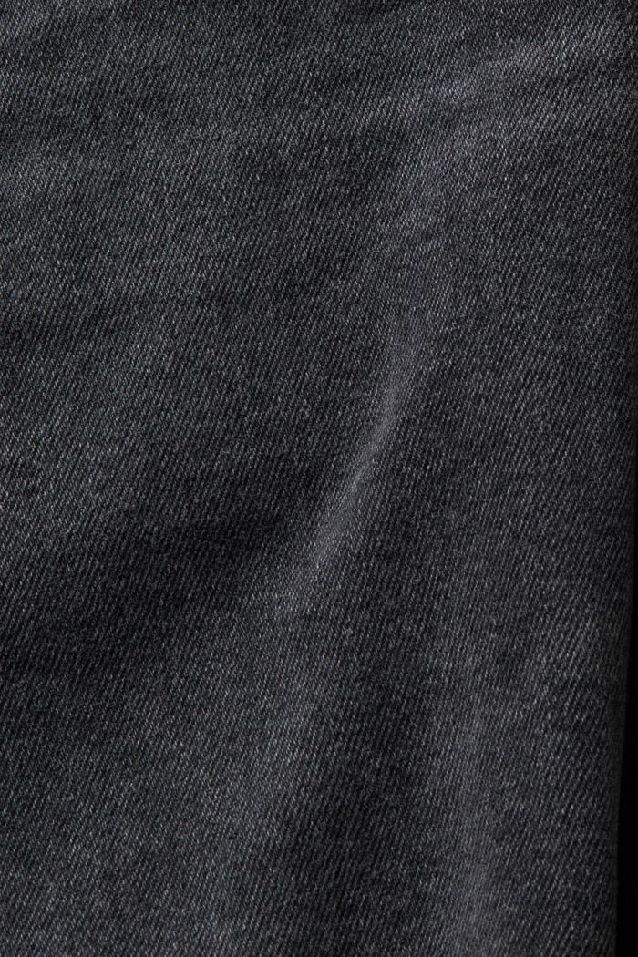 Dżinsy skinny ze średnim stanem, BLACK DARK WASHED, detail image number 6