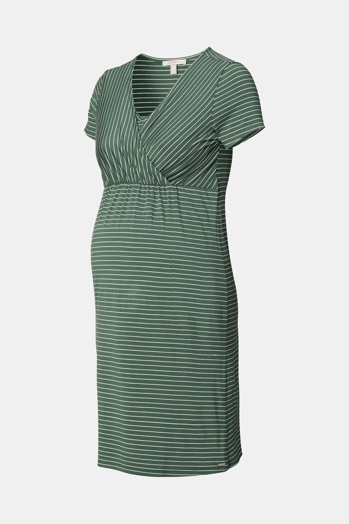 Sukienka z funkcją karmienia, LENZING™ ECOVERO™, VINYARD GREEN, detail image number 3