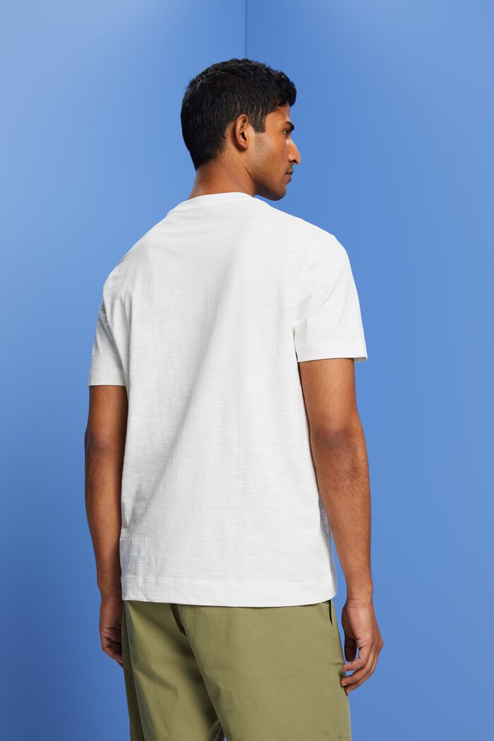 T-shirt w z bawełnianego dżerseju, ICE, detail image number 3