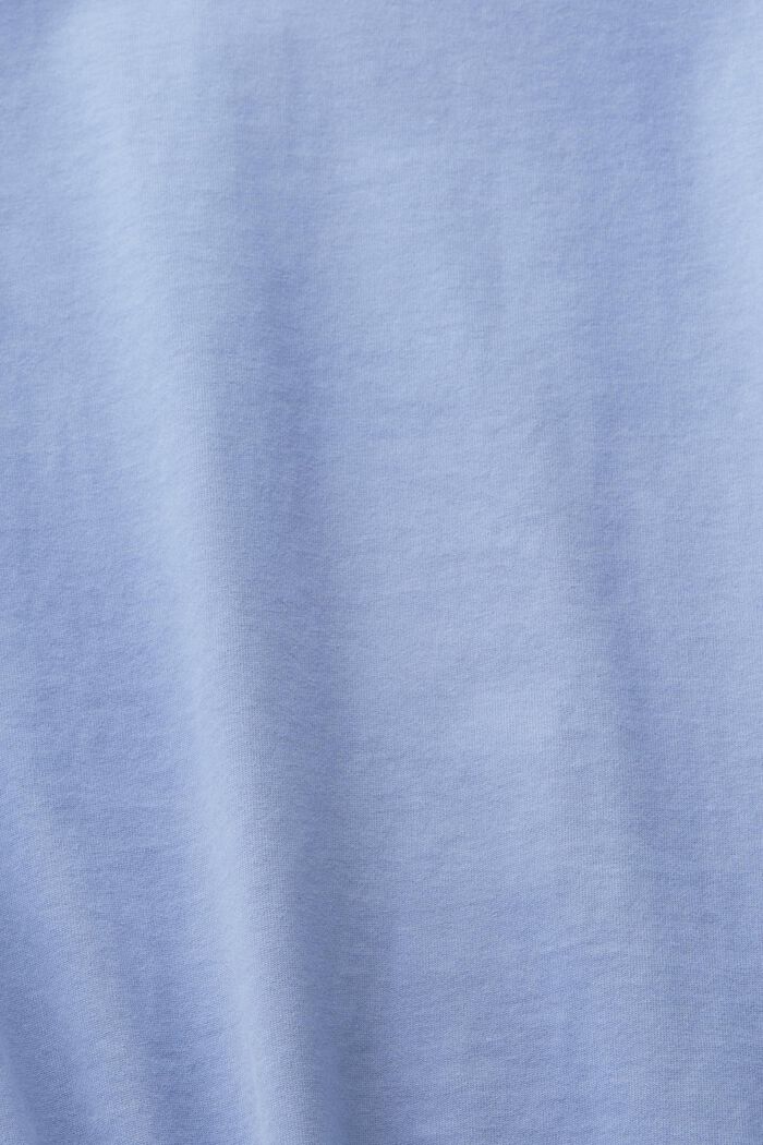 Koszulka z długim rękawem i okrągłym dekoltem, BLUE LAVENDER, detail image number 5