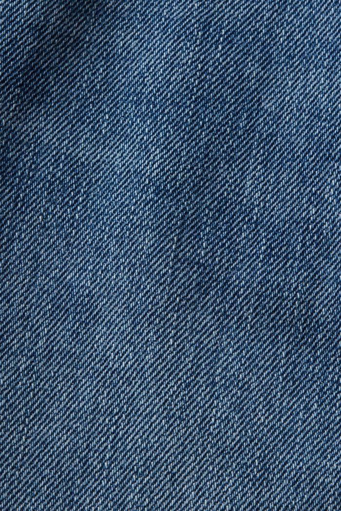 Dżinsowe szorty, fason relaxed, BLUE MEDIUM WASHED, detail image number 5