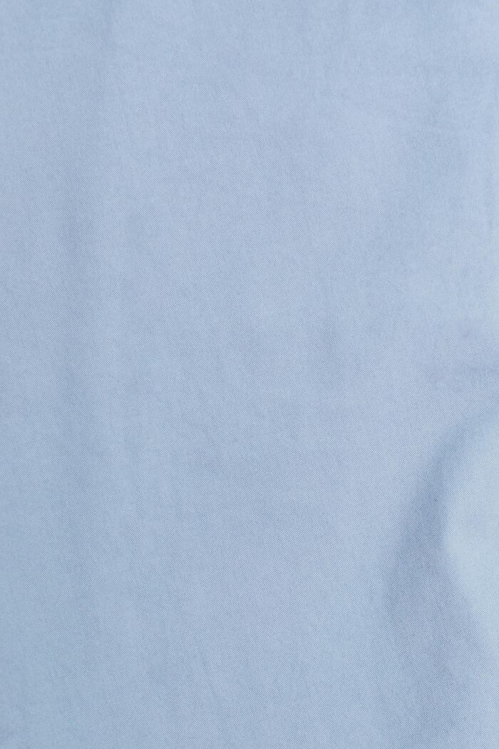 Cienkie spodnie chino ze ściąganym sznurkiem, BLUE, detail image number 1