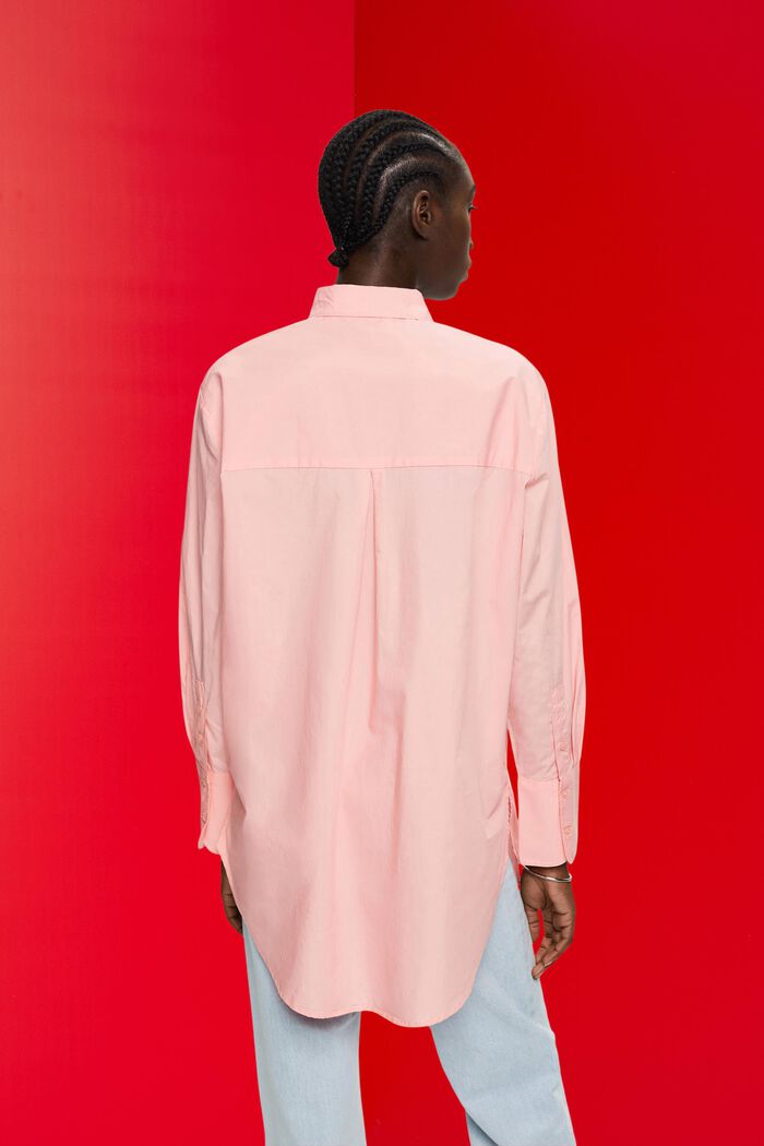 Bluzka koszulowa oversize, PINK, detail image number 3