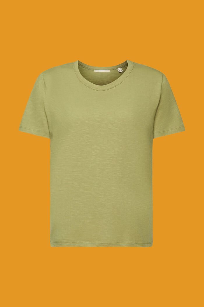 T-shirt z jerseyu, 100% bawełny, PISTACHIO GREEN, detail image number 6