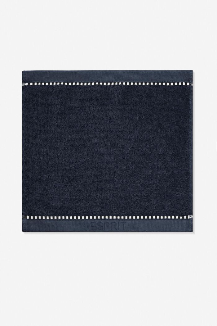 Z TENCELEM™: seria jednokolorowych ręczników z froty, NAVY BLUE, detail image number 6