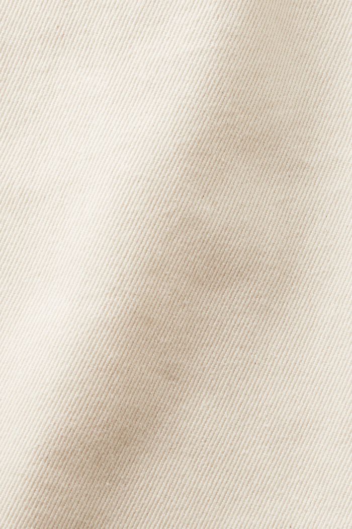 Dżinsy z prostymi nogawkami i wysokim stanem, OFF WHITE, detail image number 5