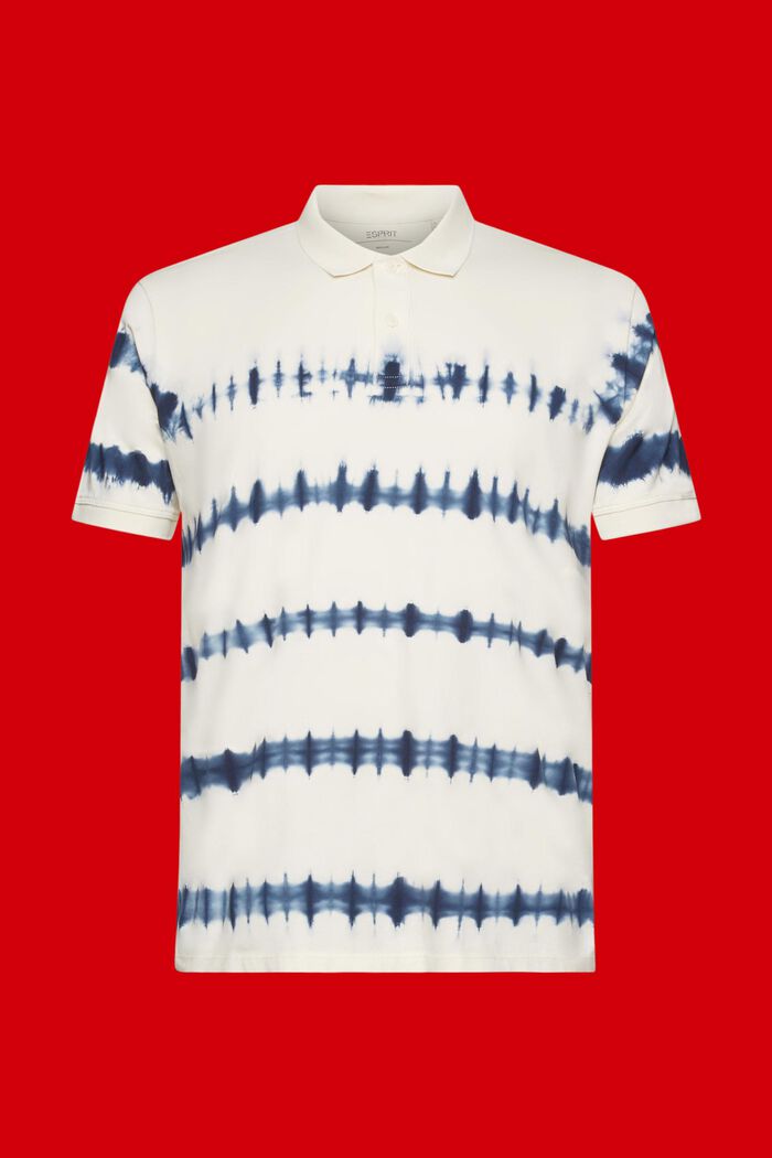 Bawełniana koszulka polo z batikowym wzorem, ICE, detail image number 6